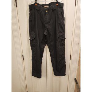 GUC 5.11 Tactical Men's Taclite Pro Cargo Pants 42x30 Black Ripstop 9 Pocket
